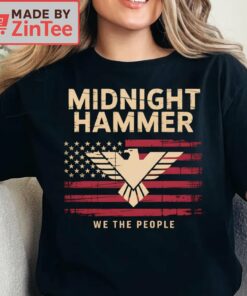 Midnight Hammer "We The People" Eagle Flag Shirt