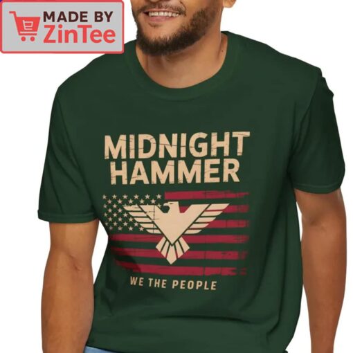 Midnight Hammer "We The People" Eagle Flag Shirt - Image 5