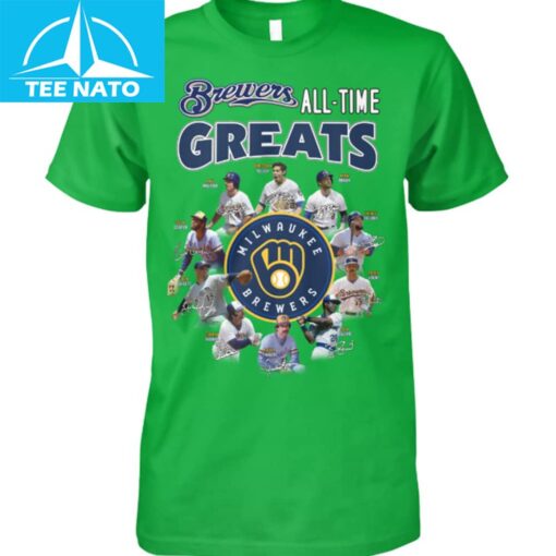 Milwaukee Brewers All-Time Greats T-Shirt - Image 2