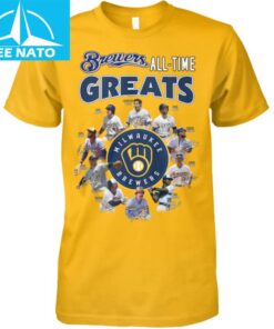 Milwaukee Brewers All Time Greats T Shirt2