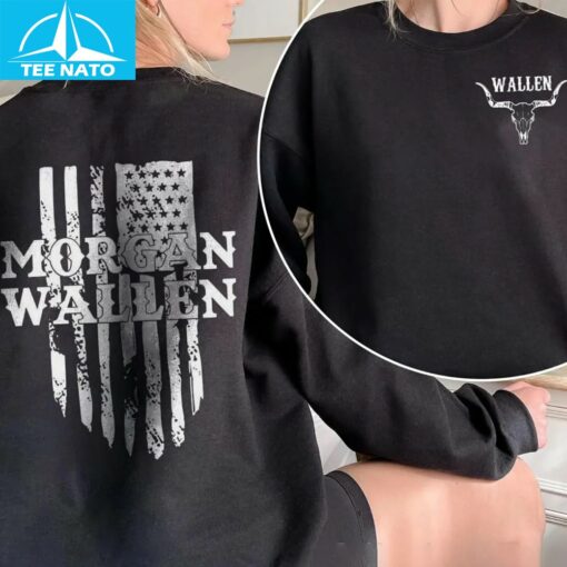 Morgan Wallen Bullhead Two sided Shirt - Image 3