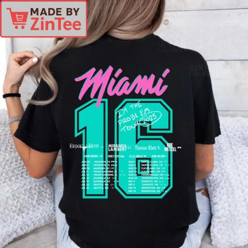 Morgan Wallen Miami I'm The Problem Tour Shirt - Image 3