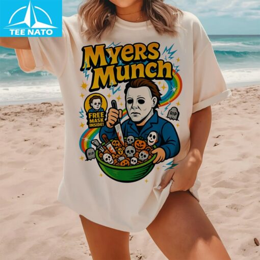 Myers Munch Free Mask Inside Shirt - Image 3