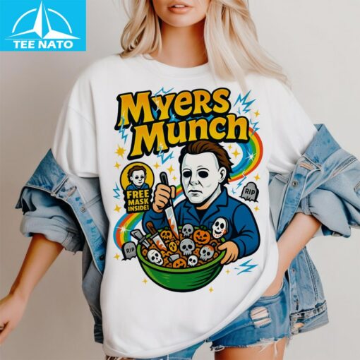 Myers Munch Free Mask Inside Shirt - Image 4