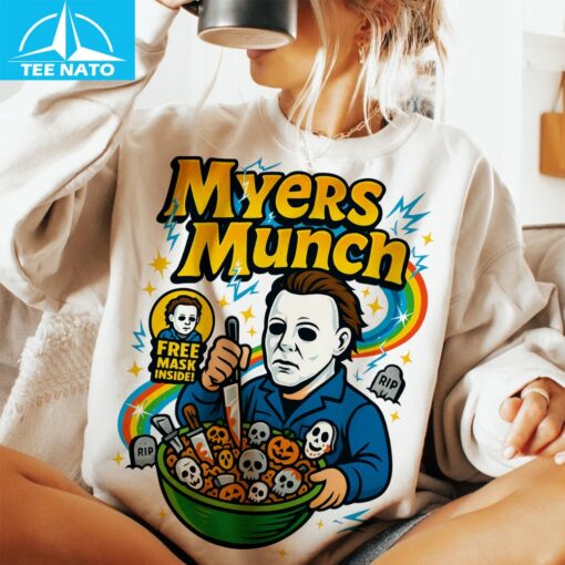 Myers Munch Free Mask Inside Shirt - Image 5