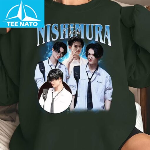 Nishimura Riki Bootleg Y2k Shirt - Image 3