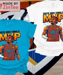 OKC MVP Shirt Tribute to Shai Gilgeous-Alexander