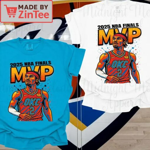 OKC MVP Shirt Tribute to Shai Gilgeous-Alexander