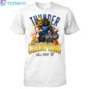 OKC Oklahoma City Thunder NBA CHAMPIONS 2025 Animals T Shirt2