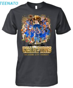 OKC Oklahoma City Thunder NBA CHAMPIONS 2025 T-Shirt