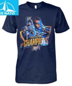 OKC Thunder 2024 2025 NBA Champions Shirt3
