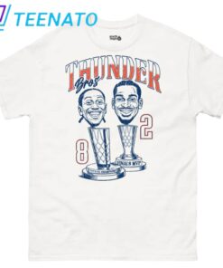 OKC Thunder Bros Finals MVP Shai & Chet 8 and 2 T-Shirt