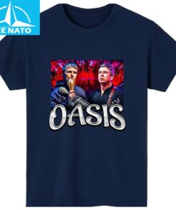 Oasis Liam and Noel Gallagher Band Shirt