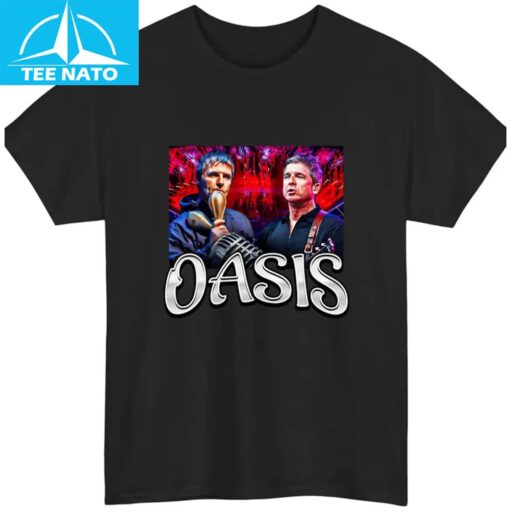 Oasis Liam and Noel Gallagher Band Shirt - Image 2