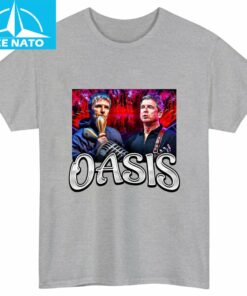 Oasis Liam and Noel Gallagher Band Shirt3