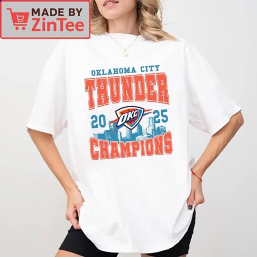 Oklahoma City 2025 NBA Champions Shirt