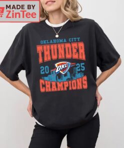 Oklahoma City 2025 NBA Champions Shirt2