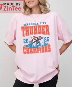 Oklahoma City 2025 NBA Champions Shirt3