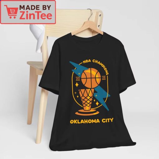 Oklahoma City 2025 NBA Champions Shirt - Image 3