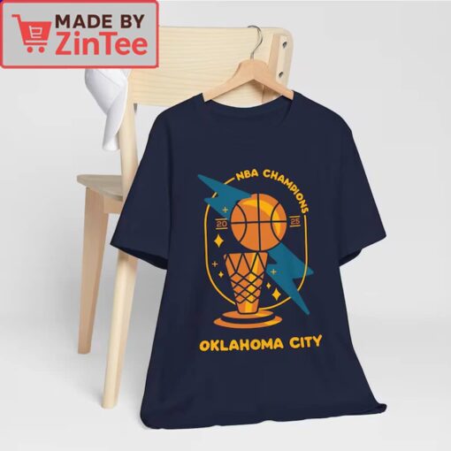 Oklahoma City 2025 NBA Champions Shirt - Image 4