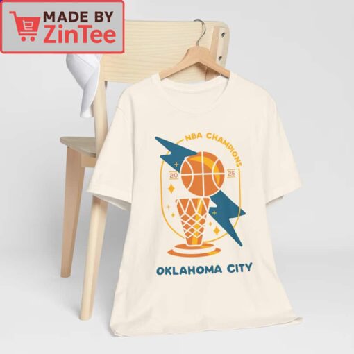 Oklahoma City 2025 NBA Champions Shirt - Image 5