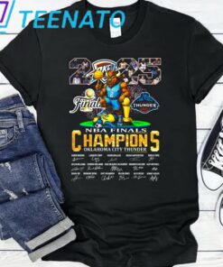 Oklahoma City OKC Thunder NBA Finals Champions 2025 Shirt2