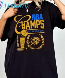Oklahoma City Thunder Champions Basketball 2025 Shirt