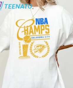 Oklahoma City Thunder Champions Basketball 2025 Shirt1