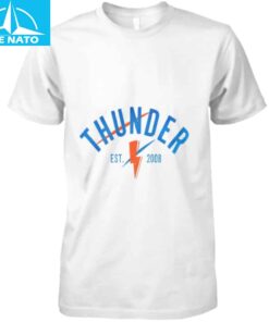 Oklahoma City Thunder Established 2008 Shirt