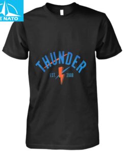 Oklahoma City Thunder Established 2008 Shirt2