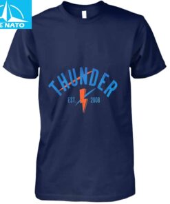Oklahoma City Thunder Established 2008 Shirt3