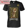 Oklahoma City Thunder NBA Finals Trophy Shirt