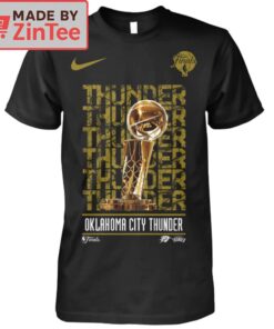 Oklahoma City Thunder NBA Finals Trophy Shirt