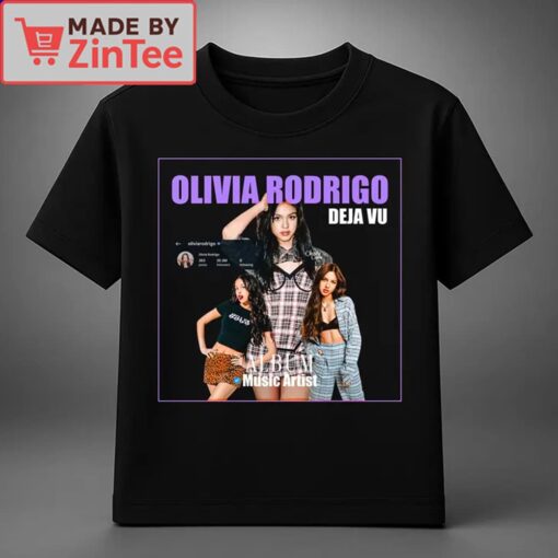 Olivia Rodrigo Deja Vu Album shirt - Image 3