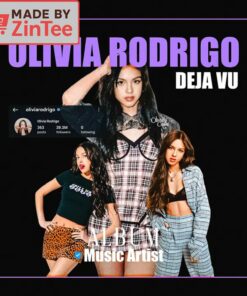 Olivia Rodrigo Deja Vu Album shirt3