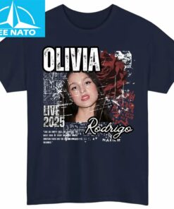 Olivia Rodrigo Live 2025 Concert Shirt