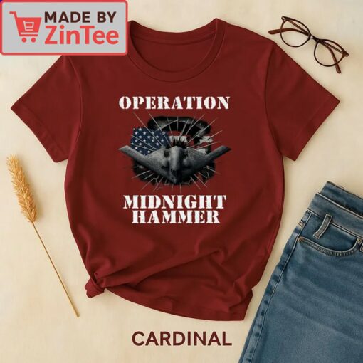 Operation Midnight Hammer B-2 Bomber Shirt - Image 4