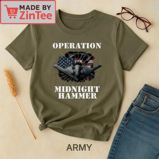 Operation Midnight Hammer B-2 Bomber Shirt - Image 5