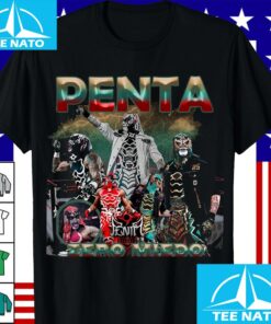 Penta El Zero Miedo Lucha Libre Pro Wrestler Shirt2