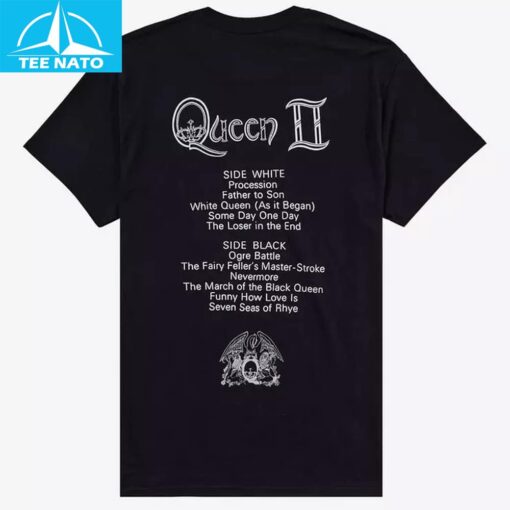 Queen II Tracklist Shirt - Image 3