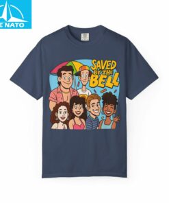 Retro Cartoon Saved by the Bell Shirt3