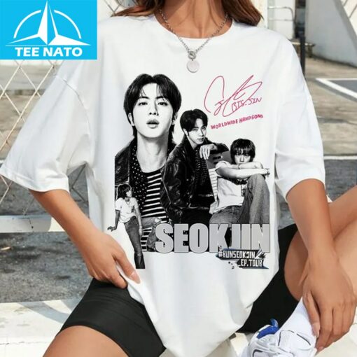 Retro Seokjin Worldwide HandSome Shirt - Image 2