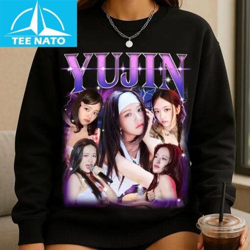 Retro Yujin Ive Kpop Shirt - Image 3