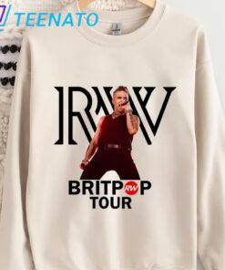 Robbie Williams Britpop Tour Shirt2