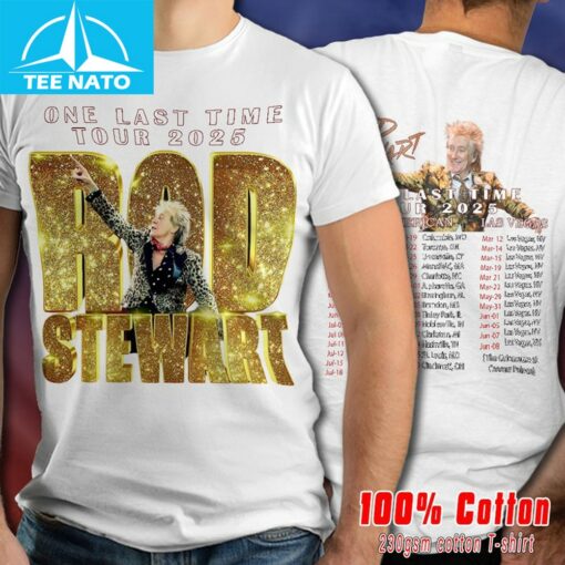 Rod Stewart Tour 2025 Shirt - Image 2