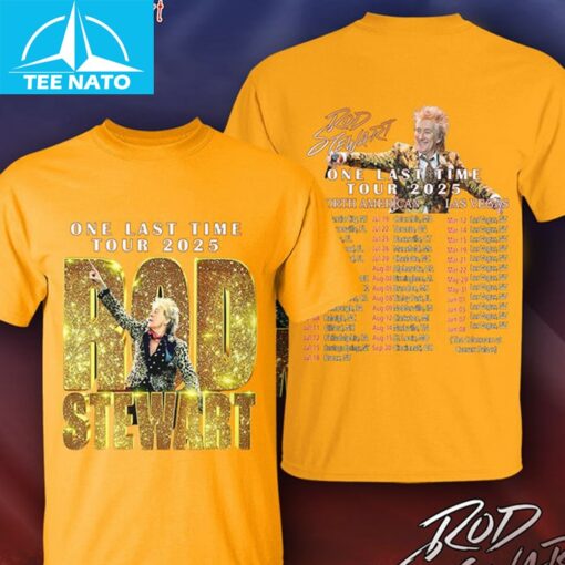 Rod Stewart Tour 2025 Shirt - Image 3