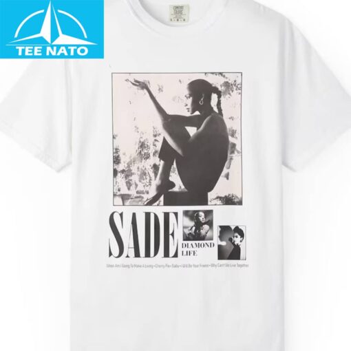 Sade Shirt Vintage Diamond Life Album - Image 2