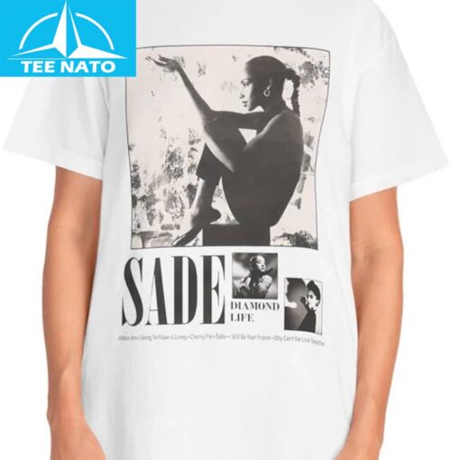Sade Shirt Vintage Diamond Life Album - Image 4