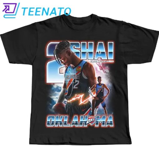 Shai Gilgeous-Alexander OKC Thunder Basketball Shirt
