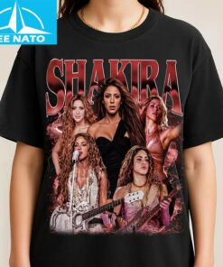 Shakira Vintage Pop Star Merch Shirt